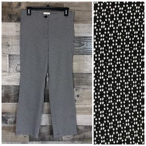 Max Studio Micro-printed Stretch Pants Size 10